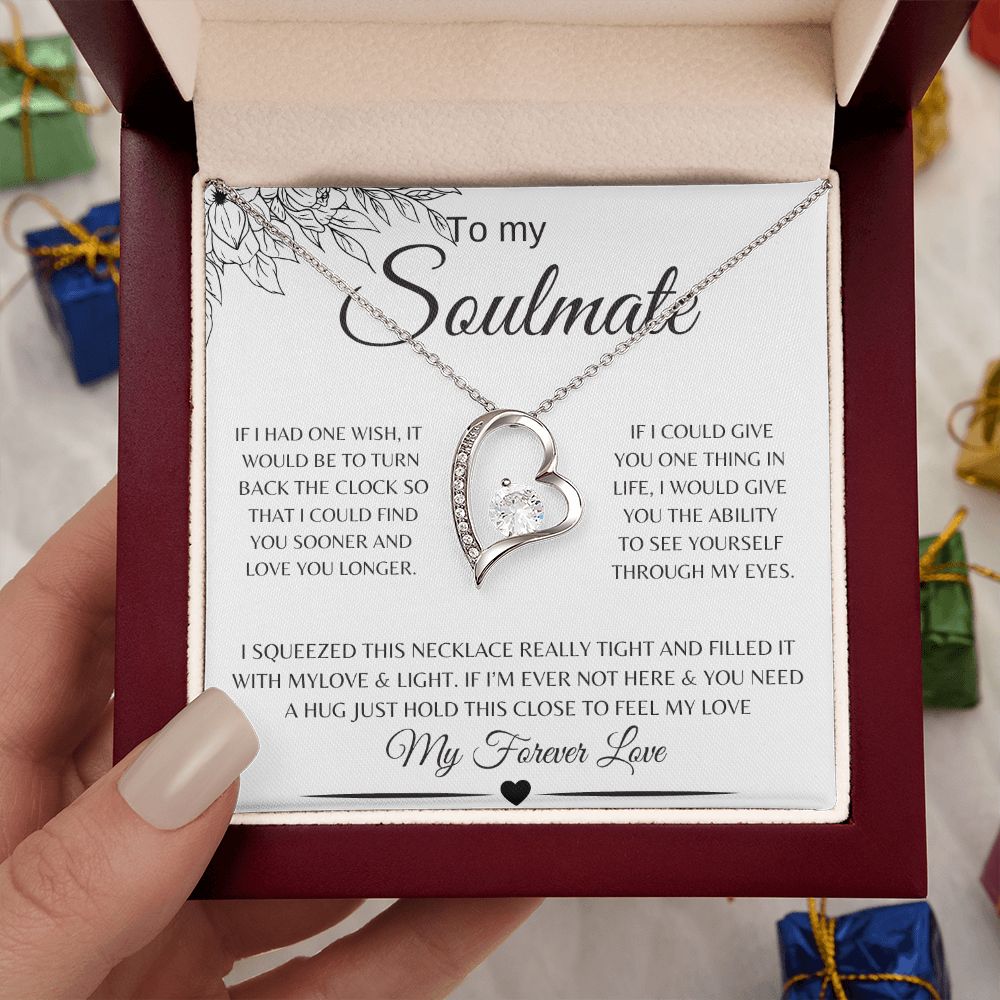 To My Soulmate | Forever Love Necklace