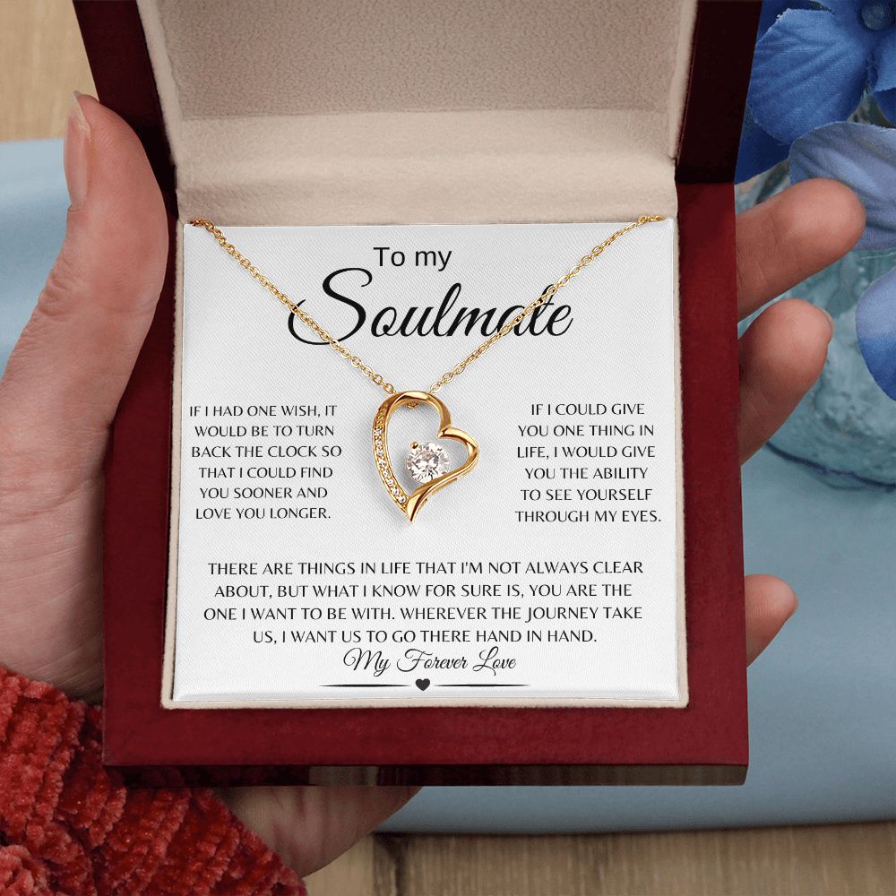 To My Soulmate | Forever Love Necklace