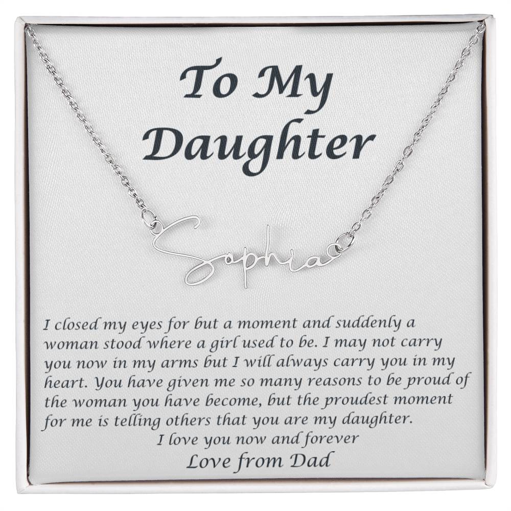 To My Daughter