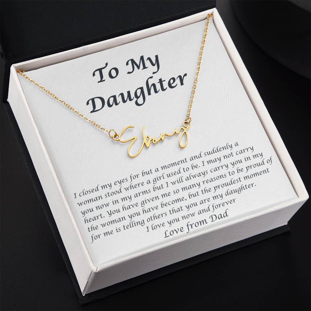 To My Daughter