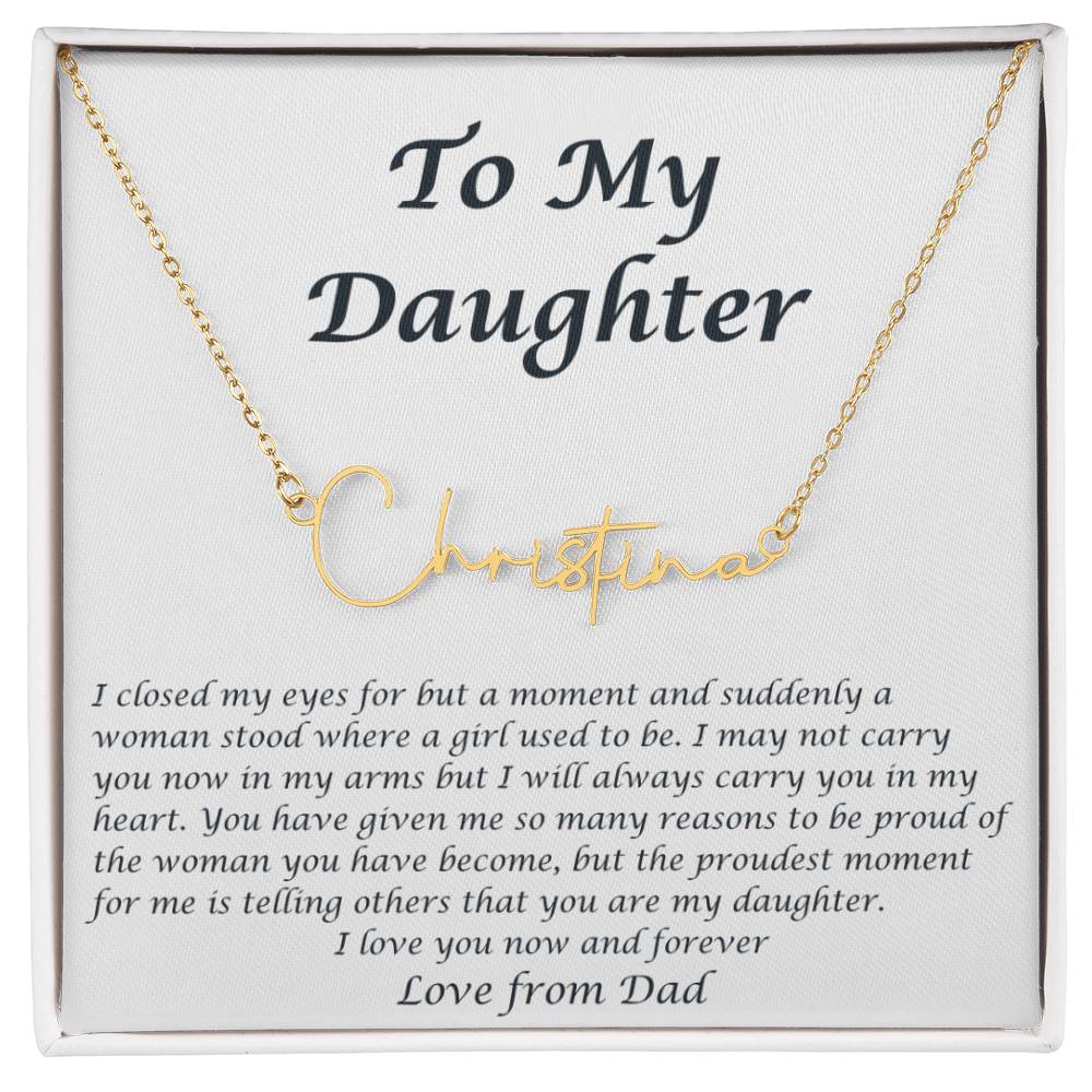 To My Daughter