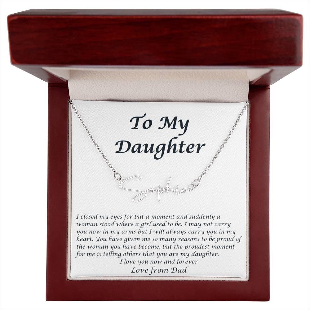 To My Daughter