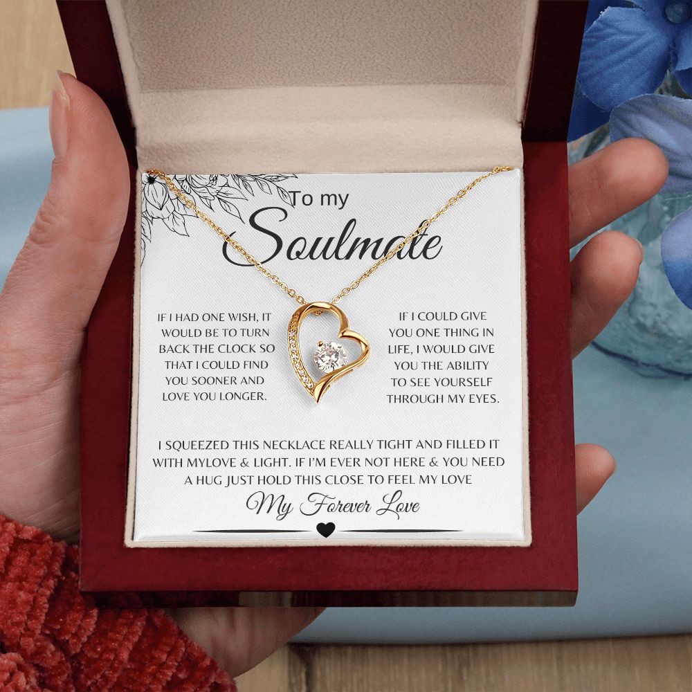 To My Soulmate | Forever Love Necklace