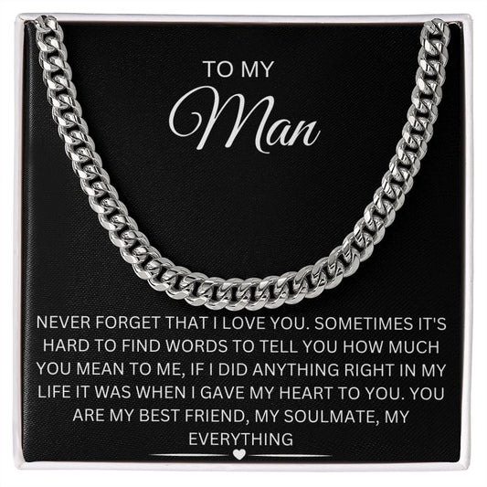 To My Man | Cuban Chain