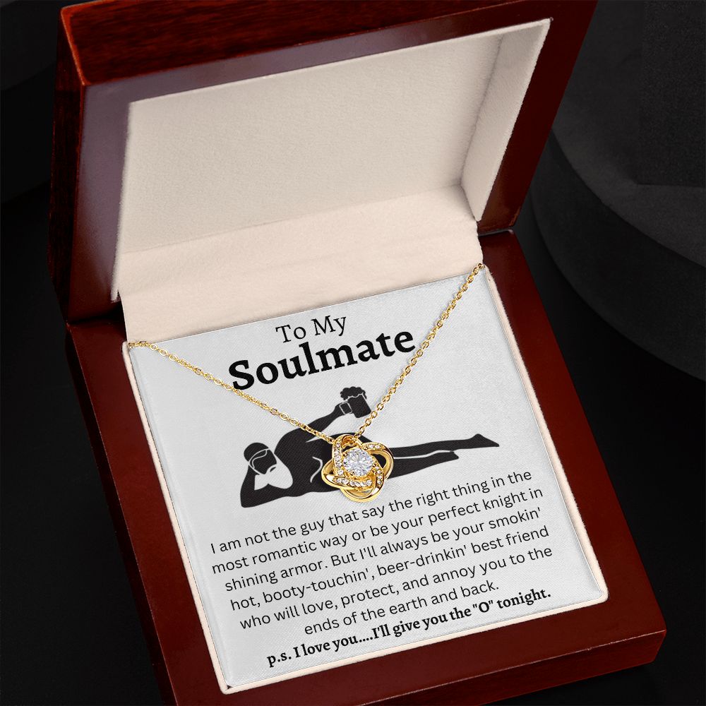 To My Soulmate | Love Knot | Beer Drinking Man