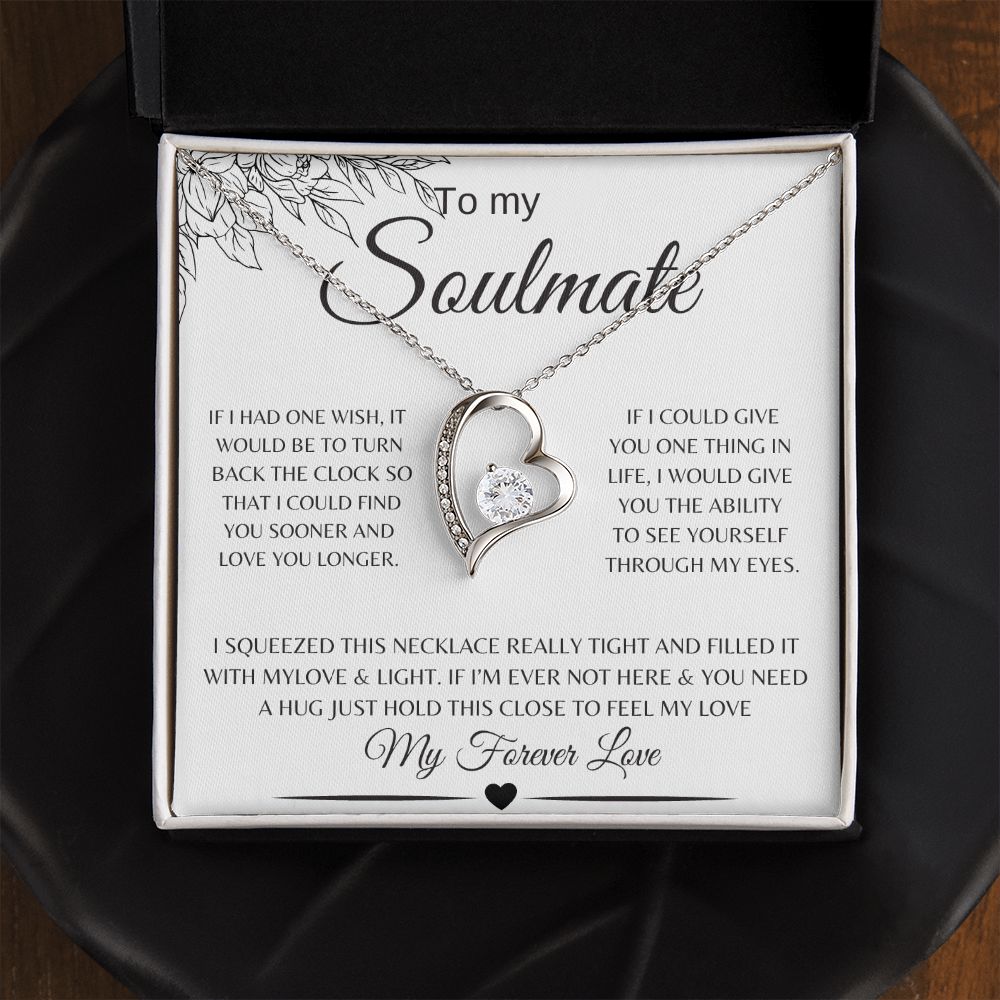 To My Soulmate | Forever Love Necklace
