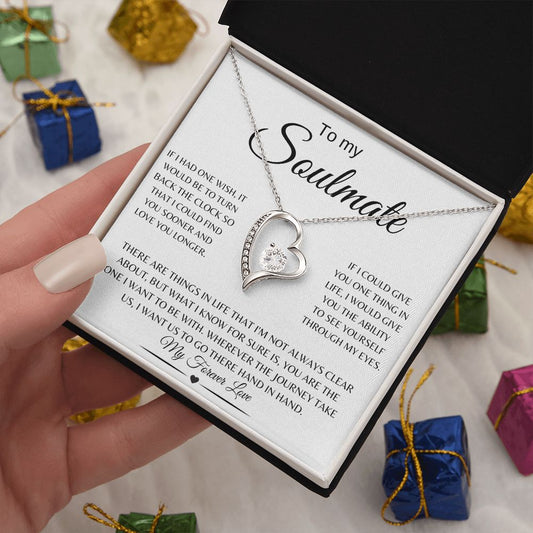 To My Soulmate | Forever Love Necklace