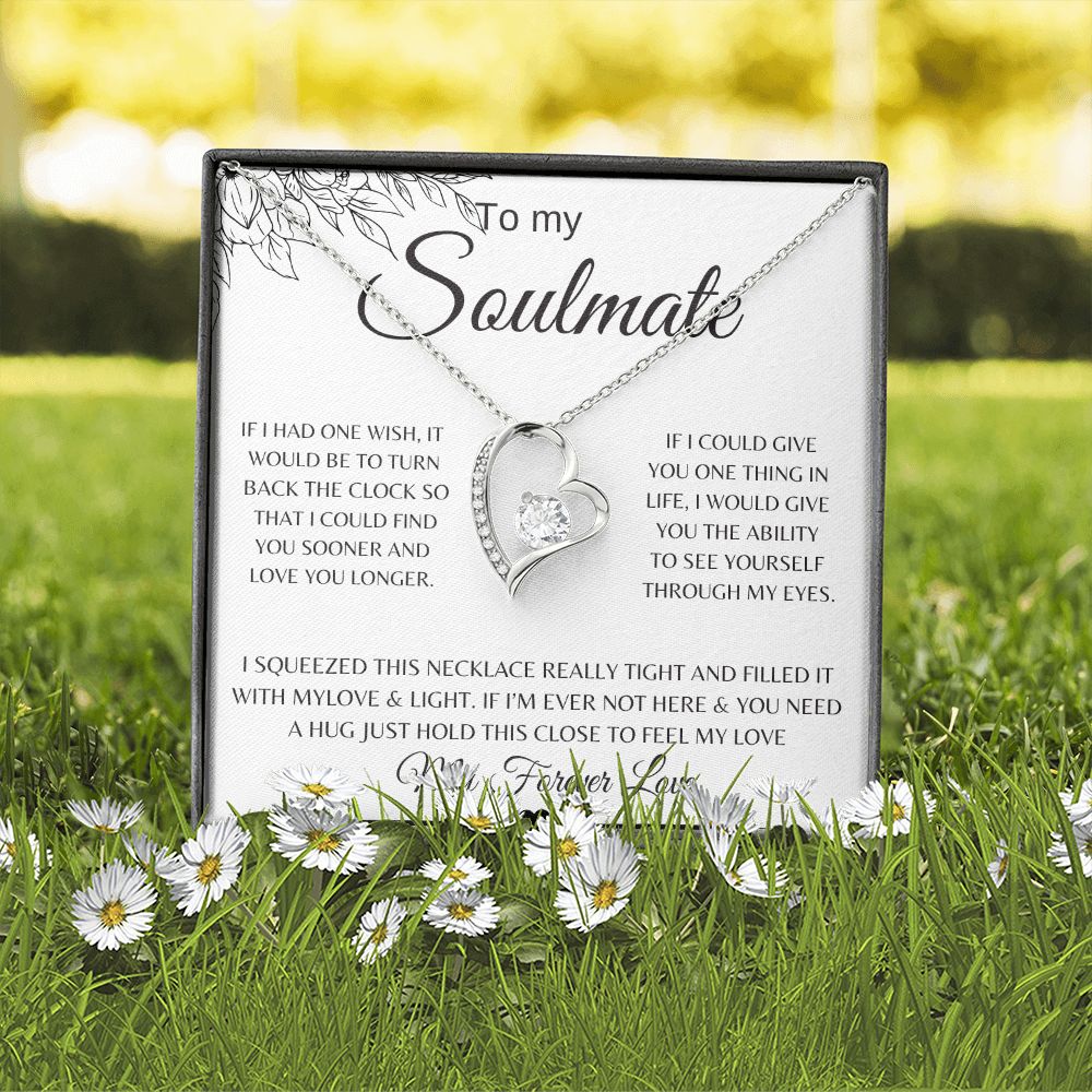 To My Soulmate | Forever Love Necklace