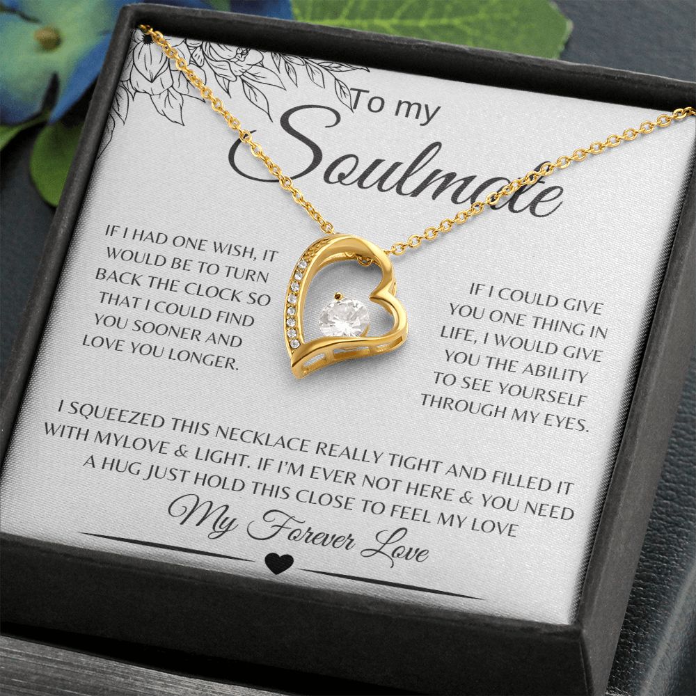 To My Soulmate | Forever Love Necklace
